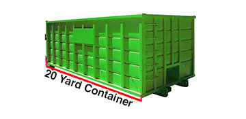 20 yard dumpster rental in Cleveland, OH