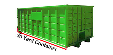 30 yard roll off dumpster rental in Middletown, CT
