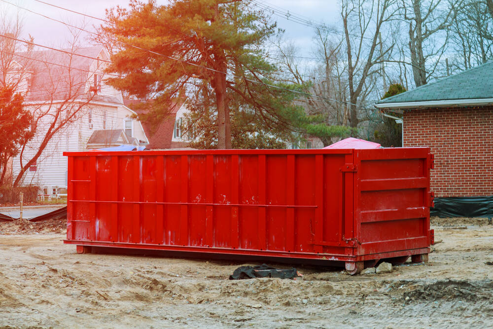 dumpster construction debris